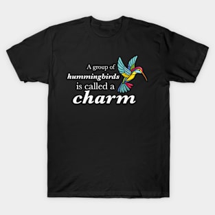 A Group of Hummingbirds is Called a Charm T-Shirt